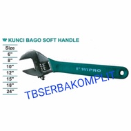 18" Wrench Bago Soft Handle 18in Wipro Adjustable Spanner