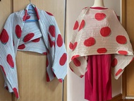 三宅一生 Pleats Please 圓點披肩