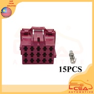 1 PCS 15 PIN 5-968973-1 TE CONNECTIVITY AMP MCP 2.8 AUTOMOTIVE CONNECTOR SOCKET 15pin