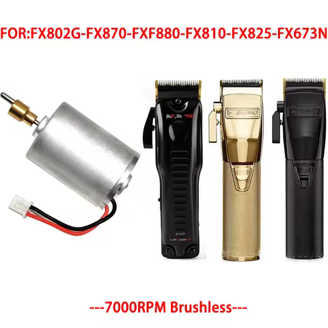 For BabylissPRO FX802G/FX870/FXF880/FX810/FX825/FX673N Trimmer Brushless Motor Professional Hair Cli