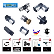 [SIRIM] BUTELINE PE Poly Pipe Fittings Cold Water System Penyambung Paip Air Connector Fitting Elbow