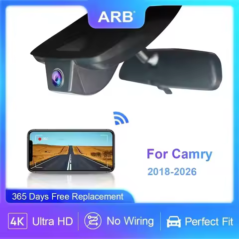 Car DVR for Camry 8th Gen 2026 2025 2024 2023 2022 2021 2020 2019 2018, ARB Dash Cam 4K Ultra HD Aut