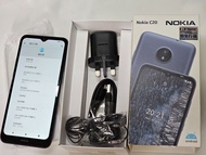 港版 Nokia C20 (2+16GB) Full set, 可以換電, Android 11, microSD, 6.52" LCD