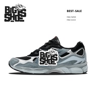 NYC Black Fjord Grey Gel Shoes - Bigshoes