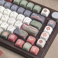 Gyeongbokgung Palace Keycap Cherry/MOA Profile 130 Keys PBT Dye Sublimation Aula F75 F99 RK100 Mecha