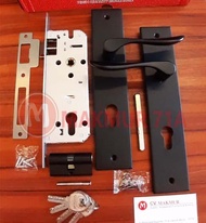 Set Kunci Pintu / Gagang pintu / Handle pintu Gobert XL 008 Black