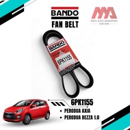 BANDO FAN BELT 6PK1155 PERODUA AXIA BEZZA 1.0