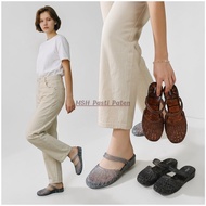 MSH 163 HEIGHT 3 CM Sandals Shoes BENING AdultWanita Imported Sandals Black Sandals