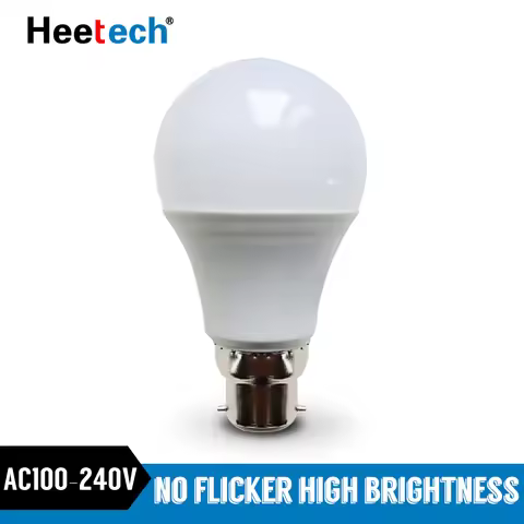 B22 LED Bulb Light Bayonet Lamp Lampada 3W 6W 9W 12W 15W 18W 21W Cold White Warm White Bombilla AC 1