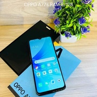 HP OPPO A77s RAM 8/128 second Fullset