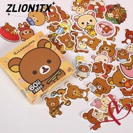 ZLION 60Pcs Crayon Shin-chan Stickers, Capybara