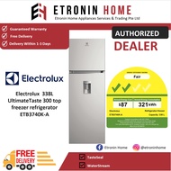 Electrolux  338L UltimateTaste 300 top freezer refrigerator ETB3740K-A