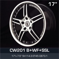 17 inch 7.5JJ 5X114.3 ET45 ORI CAR SPORT RIMS WHEELS CW201