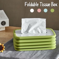 Magic Tissue Box Foldable Lifting Silicone Pumping Tray Living Room Dining Table Telescopic Tissue S