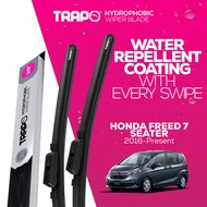 Trapo Hydrophobic Car Wiper Blade for Honda Freed 7 Seater (2016-Present) // 6 Seater // Hybrid // N
