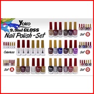 ◊☜ ♚ ﹊ YOKO Nail Polish Set 6pcs 9.9ml