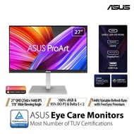 ASUS ProArt Display PA278CGV Professional Monitor – 27-inch, IPS, QHD (2560 x 1440), 144 Hz, 95% DCI