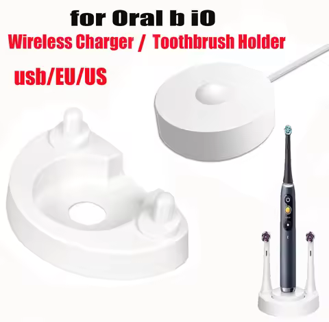 NEW EU/US/USB Charging Base Adapter/toothbrush holde For Oral B iO9S iO10S iO7 iO8 iO9 Series Electr
