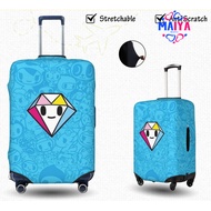 Tokidoki luggage cover, stretchable spandex fabric, flexible Luggage Cover 18 20 22 24 26 28 30 32 i