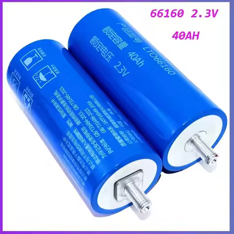 66160 2.3V LTO Battery 40AH 45AH Lithium Titanate Rechargeable Batteries 10C Discharged Power Cells 