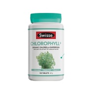 Swisse Ultiboost คลอโรฟิลล์ + 100เม็ด (Organic Chlorella Detox Superfood)
