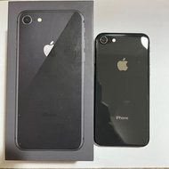 iPhone 8 黑色64GB附盒裝