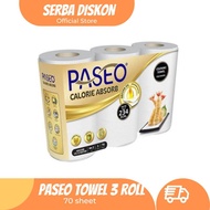 Paseo towel 3 roll 70 sheets / kitchen tissue / tissue / Paseo / nice