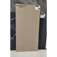 Granit Motif kayu 60x120 Ashwood Light Grey mattt / Valentino Gress