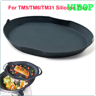VIBOP Tray For Thermomix TM5/TM6/TM31 Silicone Steamer Steaming Fish Tray For The Varoma Heat-Resistant Food Heating Kitchen Accessory ABEPV