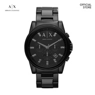 Armani Exchange Men Analog Watches ( AX2093 ) - Quartz, Black Case, 45 MM Round Dial,  Black Stainle