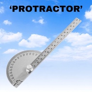 Stainless steel Protractor Ruler 180 degree Protractor