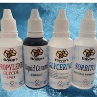 [Halal] Propylene Glycol (PG) / Liquid Caramel Colour / Glycerine / Sorbitol (Natural Sweetner)