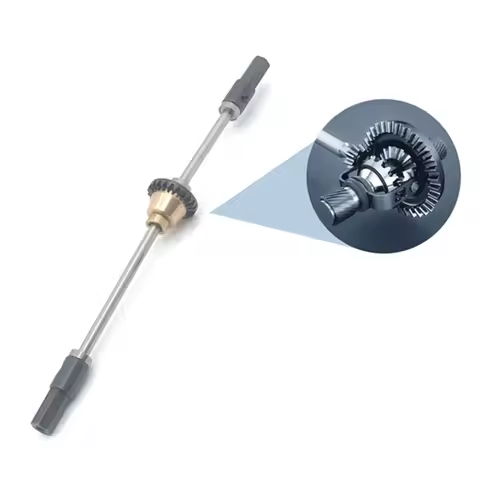 R6W--Metal Bridge Axle Differential For WPL B14 B24 B16 B36 C14 C24 C34 C44 Q65 1/16 RC Car Upgrade 