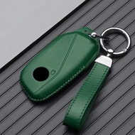 Leather Car Key Case Remote Cover Shell Holder Fob For BMW New 225i 325i 530i X1 i3 iX3 X5 120i X2 7