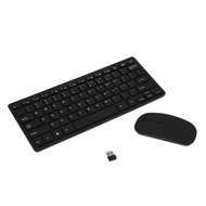 ชุด keyboard คีย์บอร์ด + mouse เมาส์ไร้สาย(Wireless) ภาษาไทย+อังกฤษ+:ซิลิโคนกันฝุ่น+แบตเตอรี่ 3 ก้อน (0307)