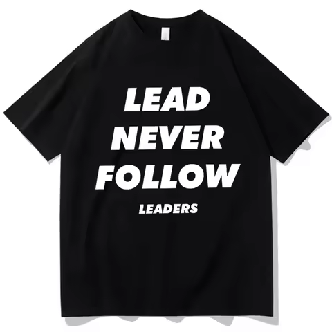 Chief Keef Lead Never Follow Leaders Shirt Chief Keef Shirt Chief Keef Fan Gift Unisex O-Neck Short