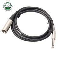 [Whcart] 6.35mm (1/4 Inch) TRS to XLR Male to Male Microphone Audio Cable 10ft 6ft