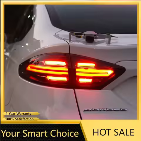 Plug and Play Car Taillights Assembly For Ford Mondeo 2013-2016 LED Auto Rear Lamps Upgrade Porsche 