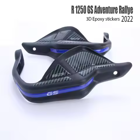Motorcycle Handguard Shield 3D Epoxy Resin Sticker For BMW R1250 GS ADV Adventure R1200 GS F700 GS F