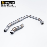 For CB250R CBR300 CB300 CB300R CB300F CB 250R 300 Motorcycle Exhaust Modify Escape Moto System Front