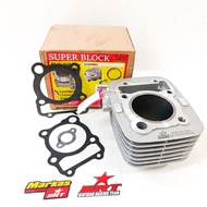 BLOCK + PAKING SET CAST IRON BRT KLX 150 DTRACKER 150 63 MM