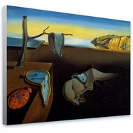 The Persistence of Memory Melting Clock By Salvador Dali Print On Canvas Ready To Frame Synthetic Ro