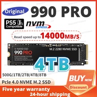 2024 Brand New Original 8TB SSD 990 PRO M2 2280 Nvme PCIe Gen 4.0X4 2tb 4tb Internal Solid State Disk SSD HDD for Laptop/PS5/PC