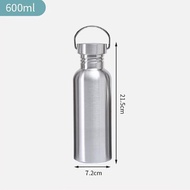 TrekTribe 350 500 600 750 1000ML Stainless Steel Bike Water Bottle Fitness Single Walled Water Bottl