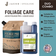 【Combo】Jacko Foliage Pro 250g + Liquid Gold 250/600ml Controlled Release Leaf Organic Fertilizer