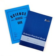 A4 Science Exercise Book ꞁ Science Practical Book ꞁ 80 Pages ꞁ Both & One Page Lines ꞁ 1 pc ꞁ School