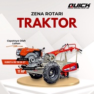 Traktor Rotary Zena Quick + Kubota 11HP Lengkap