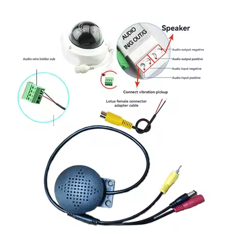 Waterproof Mini Speaker Waterproof Mini Amplifier Microphone Speaker Highway Audio For Outdoor-Hot