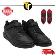 Nike 100% Original Court Borough Low 2 PSV (Black) Basketball Shoes / Kasut Bola Keranjang BQ5451