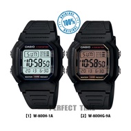 ORIGINAL CASIO W-800H-1A/ W-800HG-9A (2 YEARS WARRANTY) DIGITAL WATCH